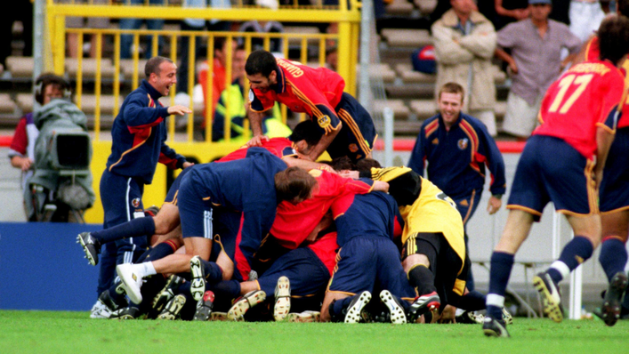 Spain vs. Yugoslavia Euro 2000